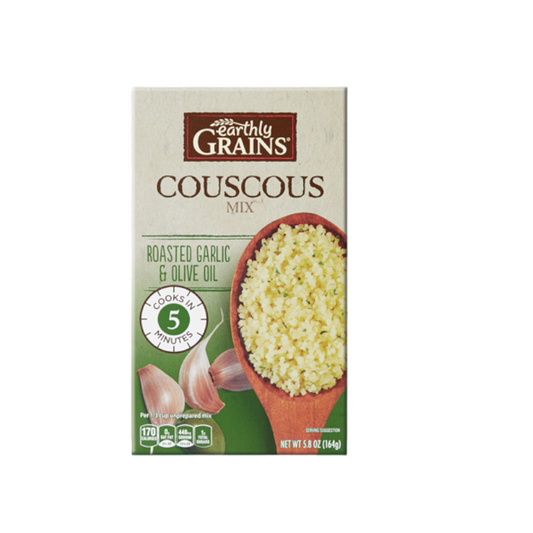 Earthly Grains Roasted Garlic Couscous 5.8 oz