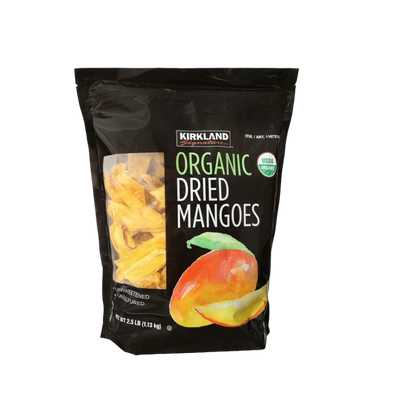 Kirkland Signature Organic Dried Mangoes, 2.5 lbs