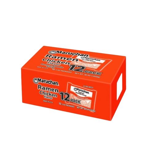 Maruchan Ramen Noodle Soup, Chicken Flavor, 12 Pack 12 x 3 oz