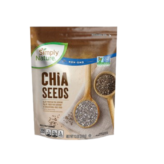 Simply Nature Chia Seeds 12 oz