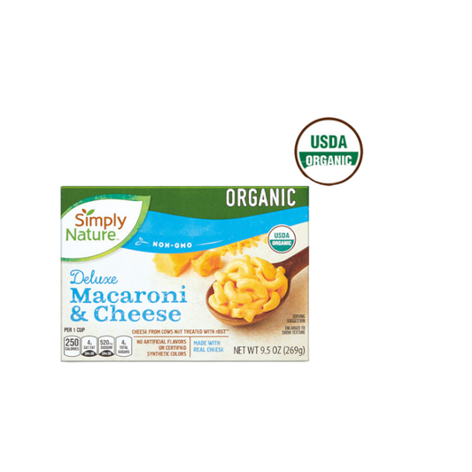 Simply Nature Organic Deluxe Macaroni and Cheese 9.5 oz