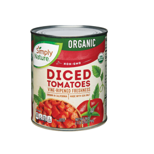 Simply Nature Organic Diced Tomatoes 14.1 oz