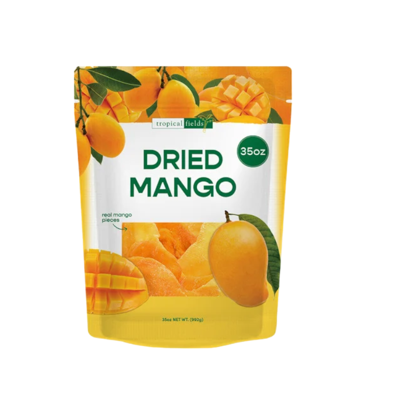 Tropical Fields Dried Mango 35oz Bengal Seafoods