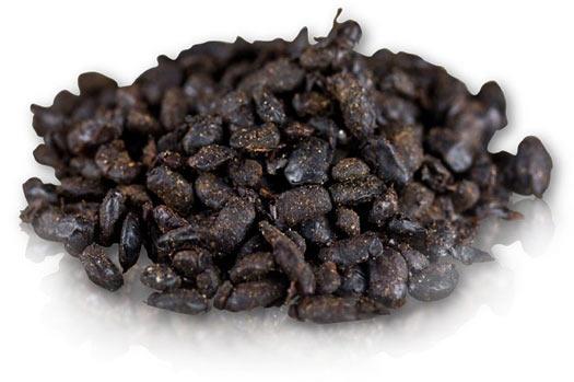 A pile of Black Beans fermented
