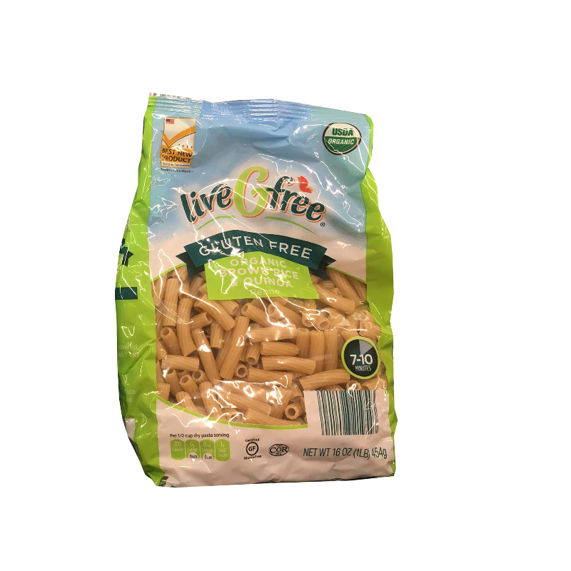 liveGfree Organic Gluten Free Brown Rice Quinoa Penne 16 oz
